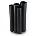 مواسير HDPE PE 100 ضغط 20 بار قطر خارجي 160 مم سمك 17.9 مم لون أسود