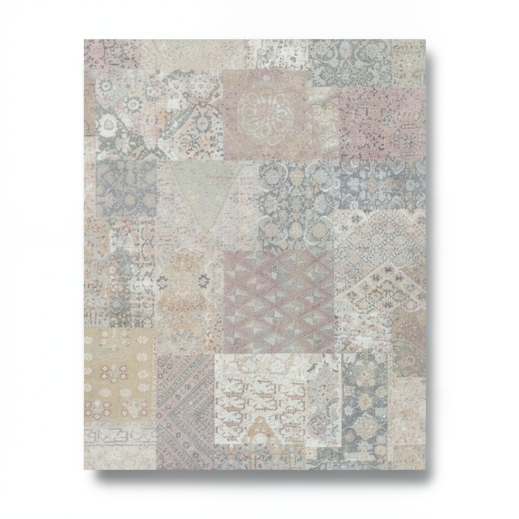 Patterned Wallpaper 10 x 1.06 meters, Blended Colors, Model 97202