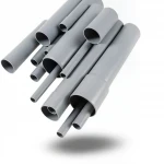 مواسير UPVC الراجحي ضغط 2 بار  قطر خارجي 200 مم سمك 1.8 مم لون رمادي