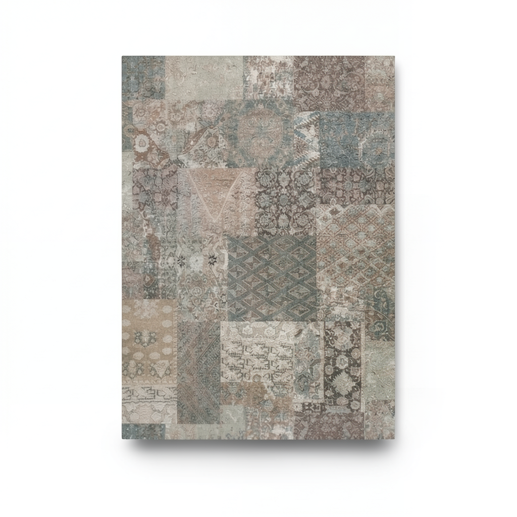 Italian Wallpaper Patterned 10x1.06m Blended Colors, Model 97201