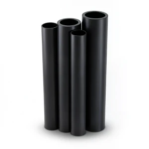 مواسير HDPE PE 100 ضغط 20 بار قطر خارجي 180 مم سمك 20.1 مم لون أسود