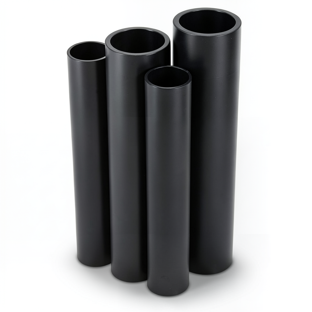 مواسير HDPE الراجحي PE 80 ضغط 16 بار قطر خارجي 225 مم سمك 25.2 مم أسود
