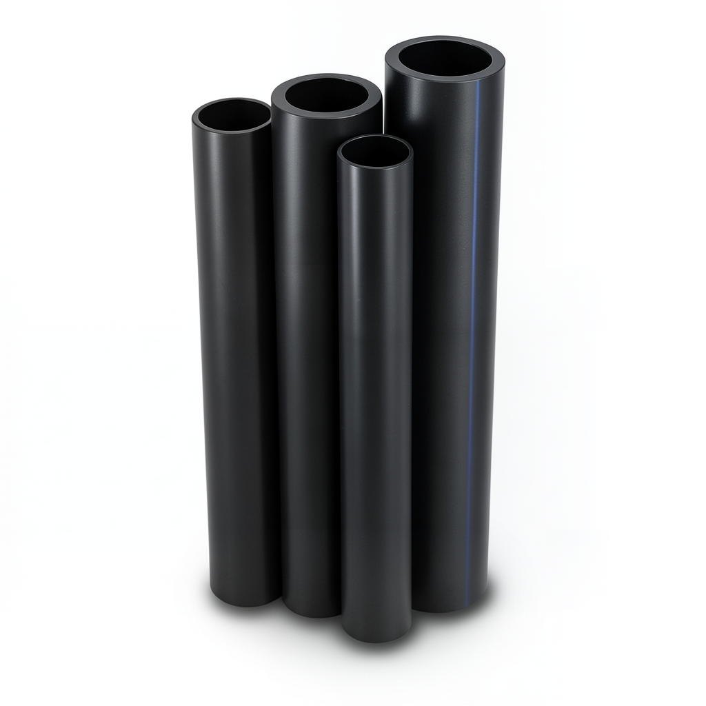 مواسير HDPE الراجحي PE 100 ضغط 20 بار قطر خارجي 225 مم سمك 25.2 مم لون أسود