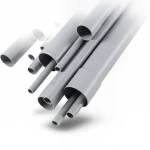 مواسير UPVC الراجحي ضغط 4 بار  قطر خارجي 140 مم سمك 2.8 مم لون رمادي