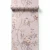 Italian Wallpaper Rose Color Floral Design, Size 10mx0.70m, Model 15006