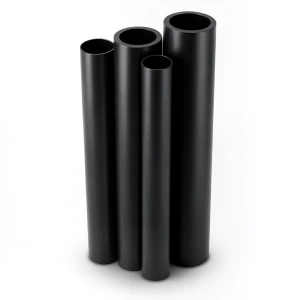 مواسير HDPE PE 80 ضغط 16 بار قطر خارجي 250 مم سمك 27.9 مم لون أسود