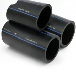 مواسير HDPE السعودى  PE 100 ضغط 6 بار قطر خارجي 75 مم سمك 2.9 مم لون اسود