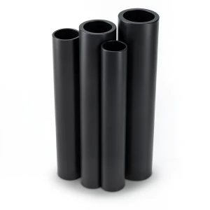 أنابيب HDPE PE 80 ضغط 16 بار قطر خارجي 280 مم سمك 31.3 مم لون أسود