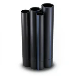 مواسير HDPE الراجحي PE 100 ضغط 20 بار قطر خارجي 280 مم سمك 31.3 مم لون أسود