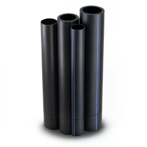 مواسير HDPE الراجحي PE 100 ضغط 20 بار قطر خارجي 280 مم سمك 31.3 مم لون أسود