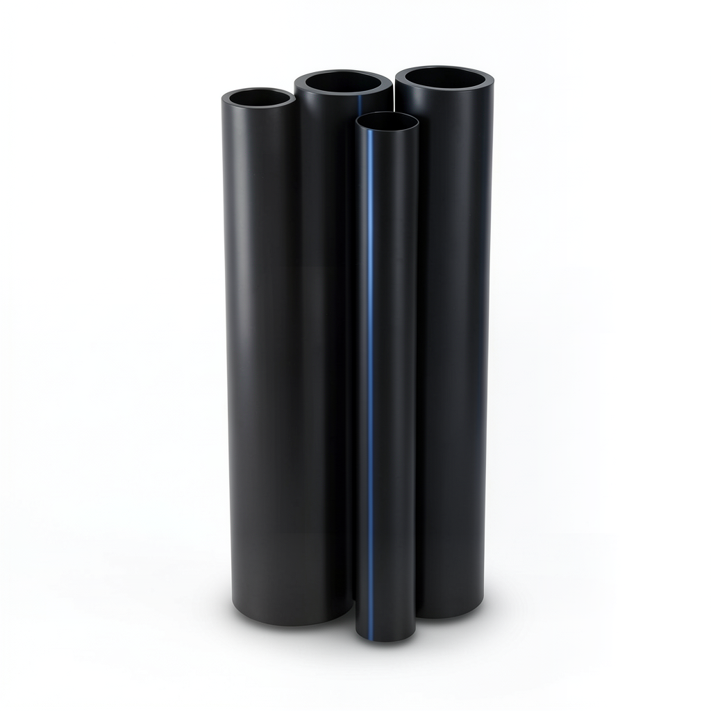 مواسير HDPE الراجحي PE 100 ضغط 20 بار قطر خارجي 315 مم سمك 35.2 مم لون أسود