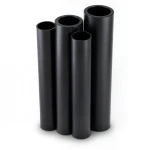 مواسير HDPE PE 80 ضغط 16 بار قطر خارجي 355 مم سمك 39.7 مم أسود