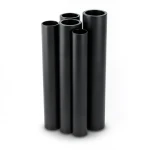 مواسير HDPE PE 100 ضغط 20 بار قطر خارجي 355 مم سمك 39.7 مم لون أسود