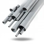 مواسير UPVC الراجحي ضغط 10 بار  قطر خارجي 450 مم سمك 21.5 مم لون رمادي