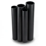 مواسير HDPE PE 80 ضغط 16 بار قطر خارجي 450 مم سمك 50.3 مم لون أسود