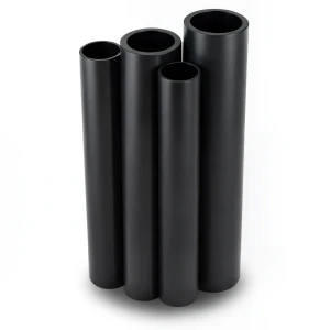 HDPE Pipes PE 80 Pressure 16 Bar 450 mm OD Thickness 50.3 mm Black