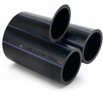 SPS HDPE Pipe PE 100 Pressure 6 Bar Outside Diameter 63 mm Thickness  2.5 mm Black Color