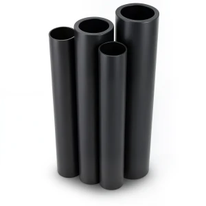 مواسير HDPE PE 100 ضغط 20 بار قطر 450 مم سمك 50.3 مم لون أسود