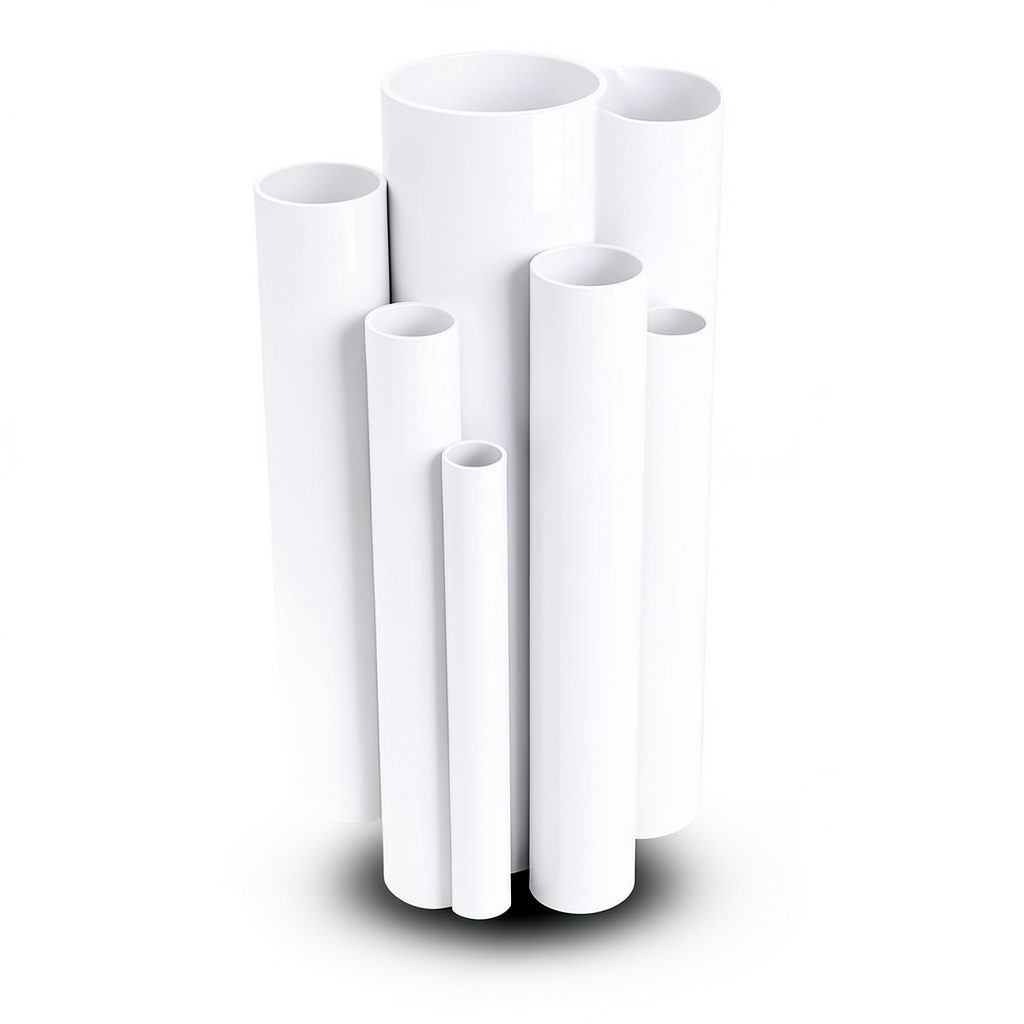 UPVC Pipes Nominal Pressure 15 Bar Outside Diameter 48.4 mm Thickness 3.7 mm White