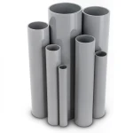 UPVC Pipes Pressure 15 Bar Outside Diameter 48.4 mm Thickness 3.7 mm Gray