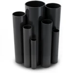 مواسير UPVC ضغط 15 بار قطر خارجي 48.4 مم سمك 3.7 مم لون اسود