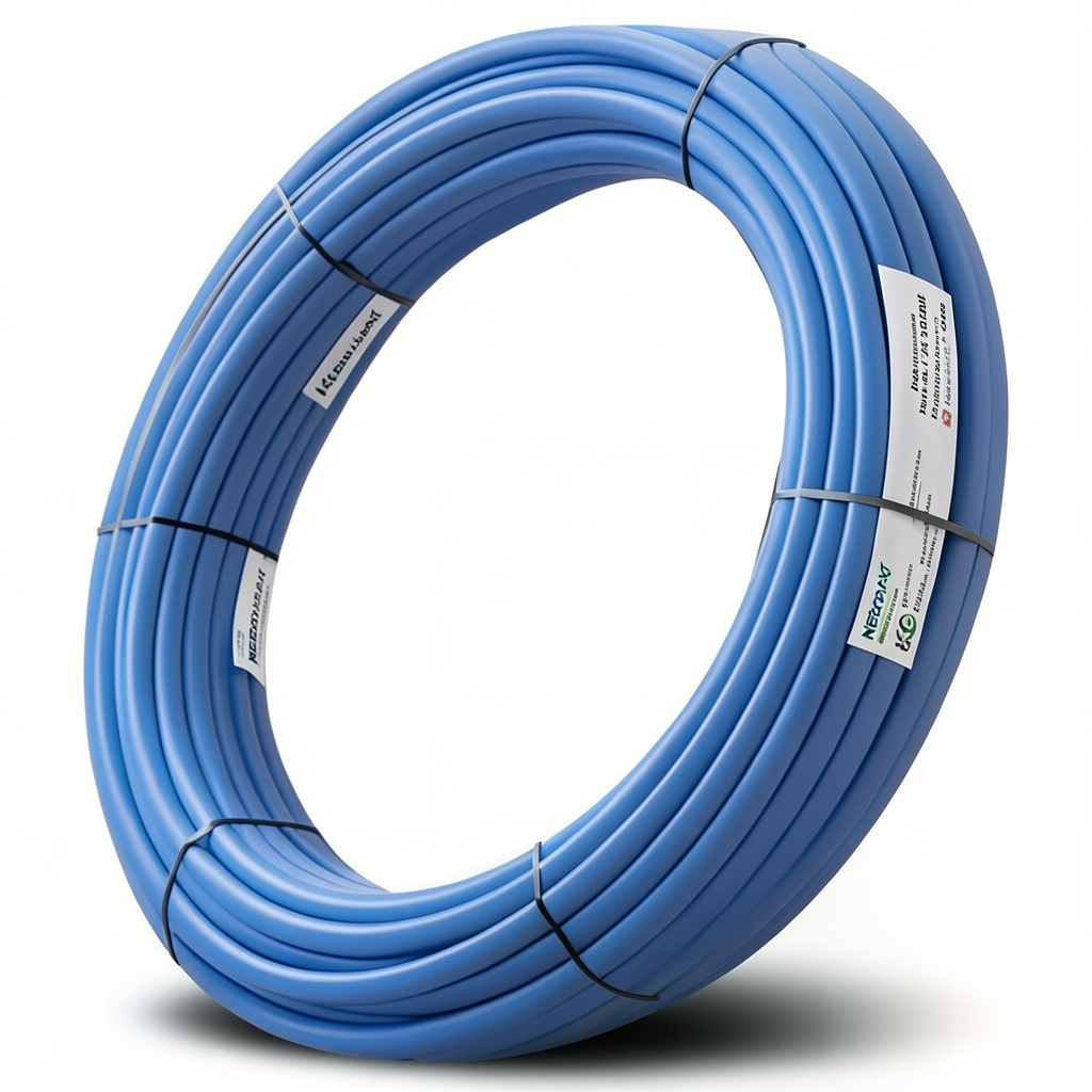 أنابيب HDPE PE 100 ضغط 12.5 بار قطر خارجي 25 مم سمك 1.9 مم لون أزرق | نيبروبلاست