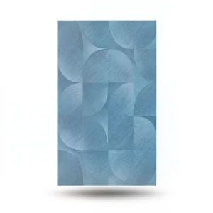 ورق حائط هندسي 10×0.53 م ازرق، موديل 10392-19