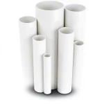 مواسير UPVC ضغط اسمي 16 بار قطر خارجي 50 مم سمك 3.7 مم لون أبيض