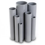 UPVC Pipes 25 Bar Pressure 48.1 mm Diameter 5.1 mm Thickness Gray