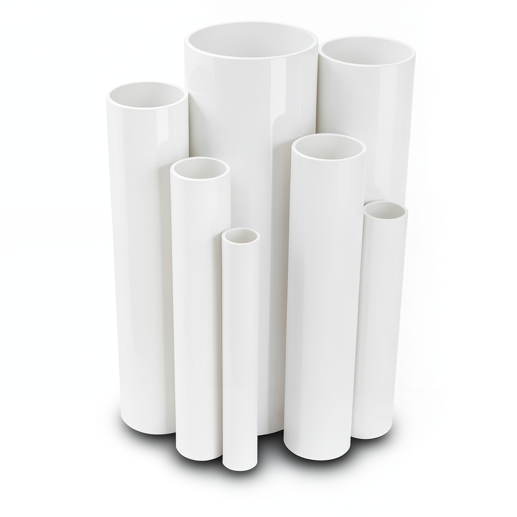 UPVC Pipes Pressure 16 Bar Outside Diameter 63 mm Thickness 4.7 mm White
