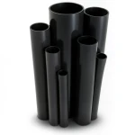 مواسير UPVC ضغط 25 بار قطر خارجي 48.1 مم سمك 5.1 مم لون اسود