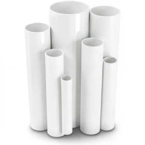 مواسير UPVC ضغط 10 بار قطر خارجي 25 مم سمك 1.5 مم لون أبيض