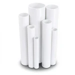 مواسير UPVC ضغط اسمي 10 بار قطر خارجي 32 مم سمك 1.8 مم لون أبيض