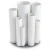 مواسير UPVC ضغط 10 بار قطر خارجي 50 مم سمك 2.4 مم لون أبيض - Image 1
