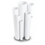 UPVC Pipes Nominal Pressure 9 Bar Outside Diameter 75.3 mm Thickness 3.5 mm White
