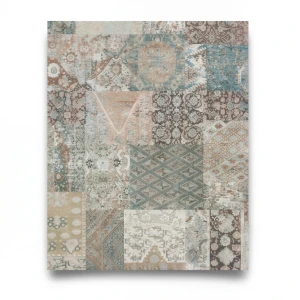 Italian Wallpaper Patterned 10x1.06m Blended Colors, Model 97201