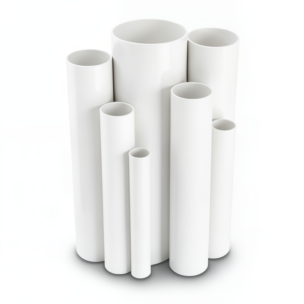 مواسير UPVC ضغط 12 بار قطر خارجي 75 مم سمك 3.9 مم لون أبيض