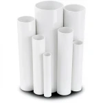 مواسير UPVC ضغط 6 بار قطر خارجي 50 مم سمك 1.8 مم لون أبيض