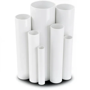 مواسير UPVC ضغط 6 بار قطر خارجي 50 مم سمك 1.8 مم لون أبيض