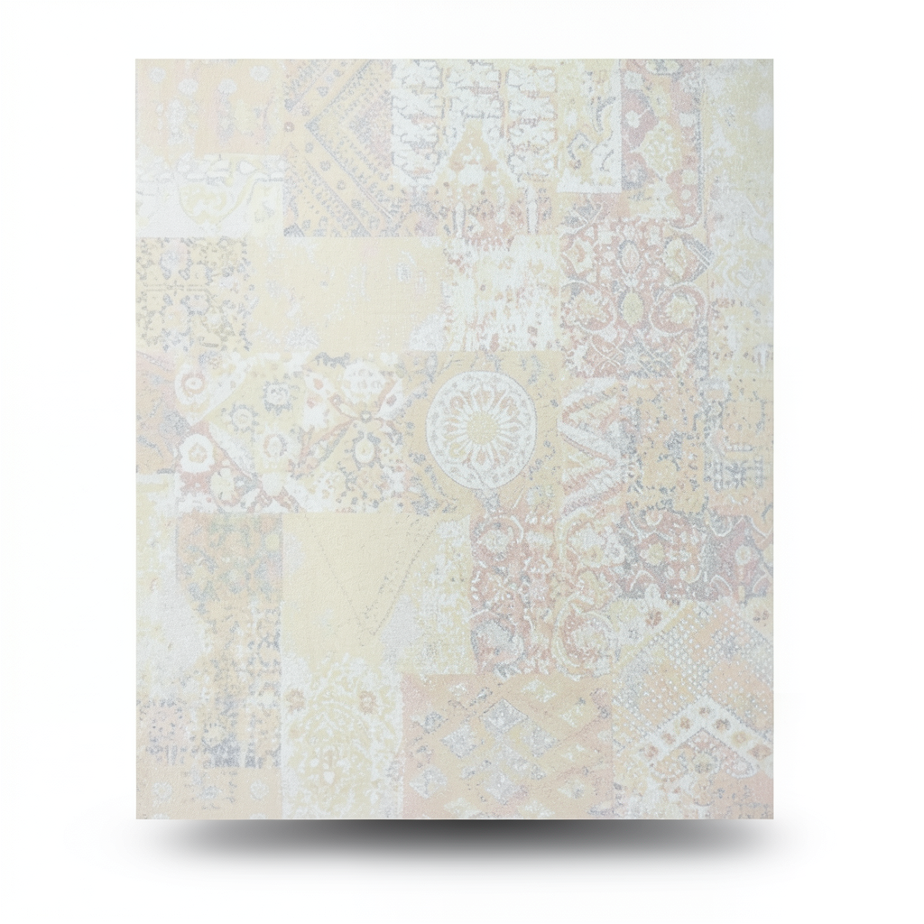 ورق حائط تصميم نقشات 10×1.06 م، ألوان متداخلة