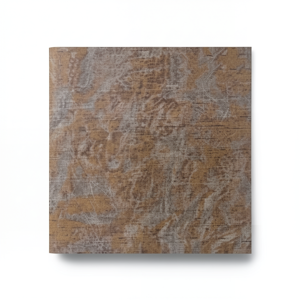 Italian Wallpaper Patterned Design Brown Color, Size 10mx0.70m, Model 14060