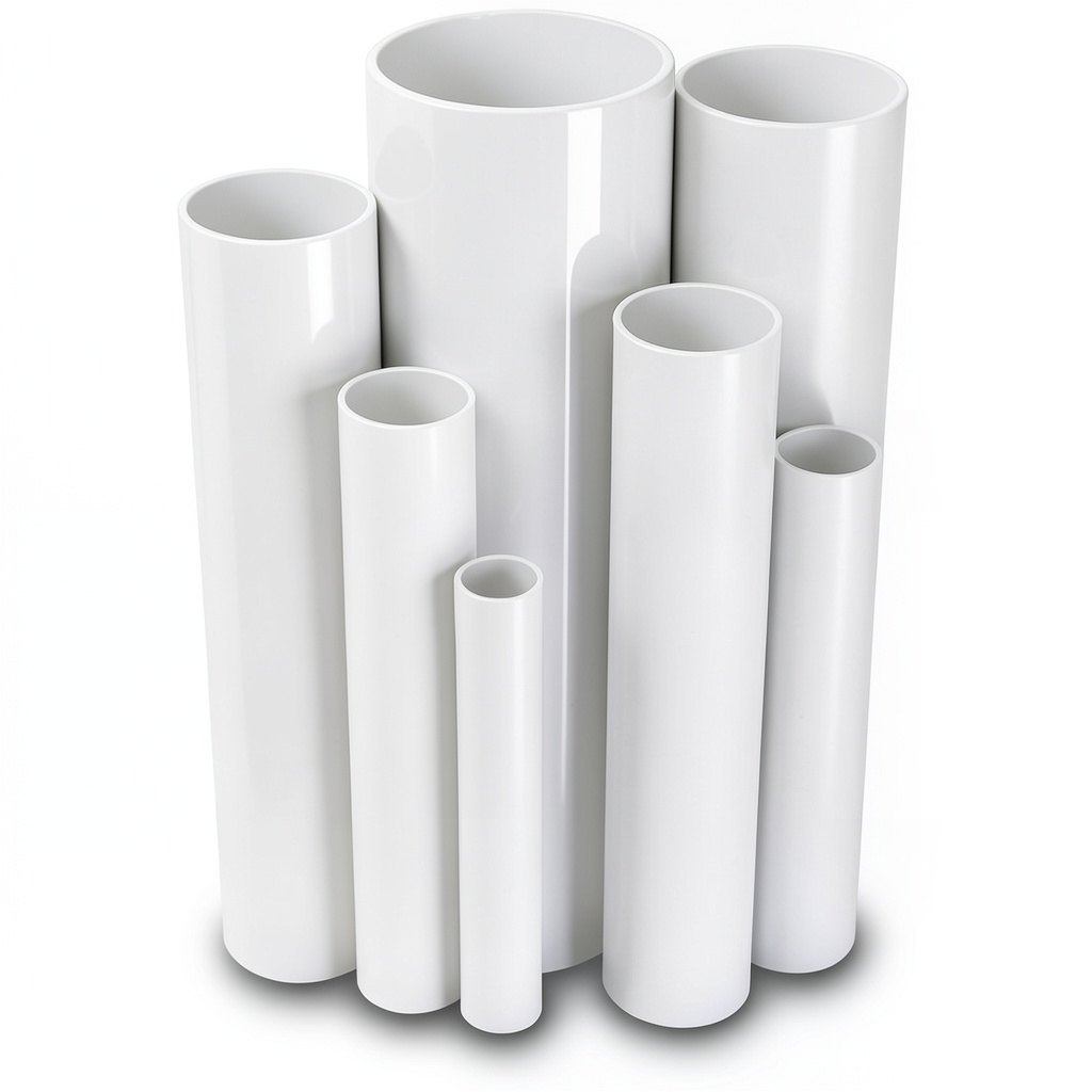 UPVC Pipes Pressure 16 Bar Outside Diameter 63 mm Thickness 4.7 mm White