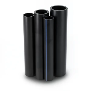 مواسير HDPE PE 100 ضغط 20 بار قطر خارجي 500 مم سمك 55.8 مم لون أسود