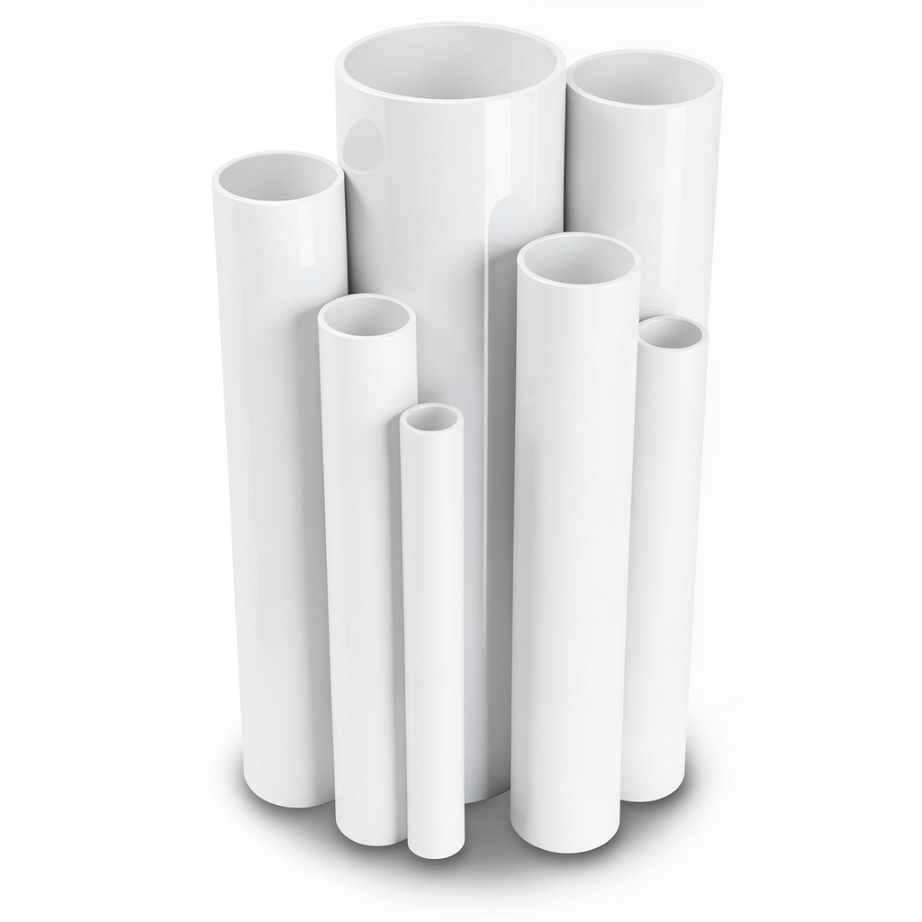 UPVC Pipes Pressure 10 Bar Outside Diameter 25 mm Thickness 1.5 mm White
