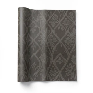 Italian Wallpaper Patterned Design Dark Beige, Size 10mx0.70m, Model 14063