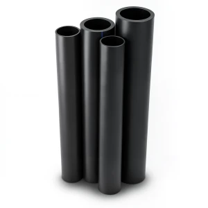أنابيب HDPE لإمداد المياه PE 80 ضغط 16 بار قطر خارجي 560 مم سمك 62.5 مم لون أسود