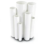 مواسير UPVC ضغط 10 بار قطر خارجي 40 مم سمك 1.9 مم لون أبيض