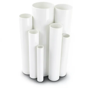 مواسير UPVC ضغط 10 بار قطر خارجي 40 مم سمك 1.9 مم لون أبيض