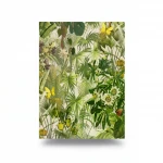 Italian Wallpaper, size 10m x 1.06m, Green Color, Model BM29043