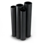 مواسير HDPE PE 80 ضغط 16 بار قطر خارجي 630 مم سمك 70.3 مم لون أسود